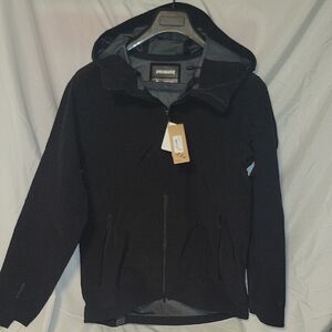 Mens Medium Cycling Jacket Loose Fit Waterproof Windproof Road Mtn Gravel